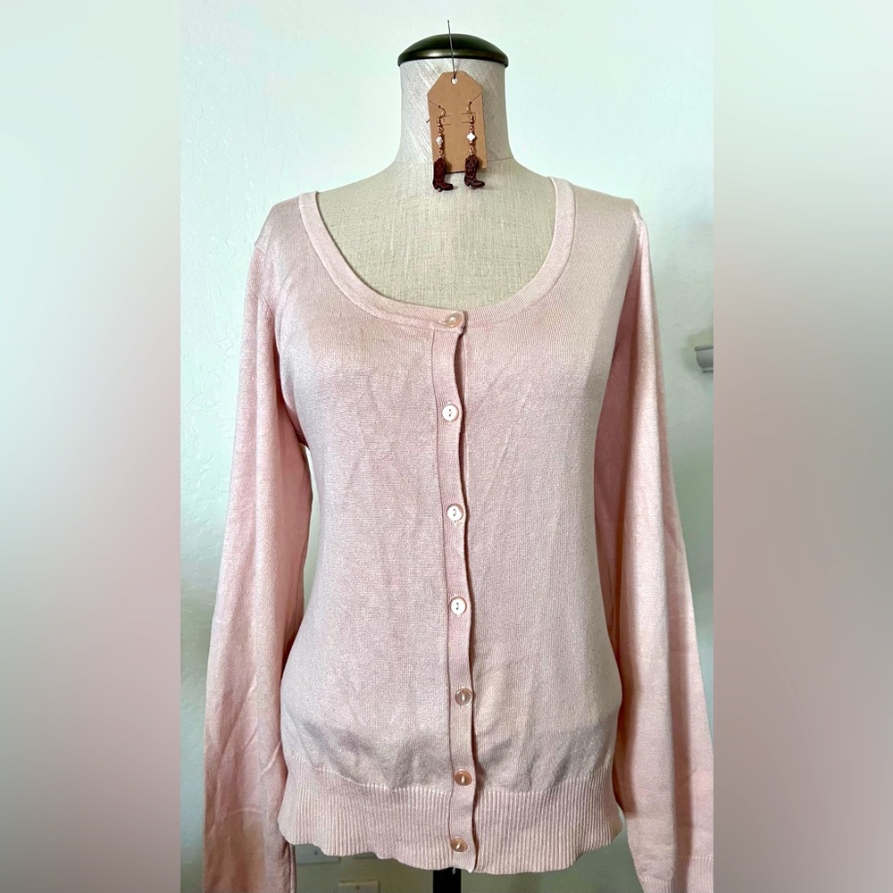 NWOT- Studio 7/ Maurices, XL, peachy pinkish in color